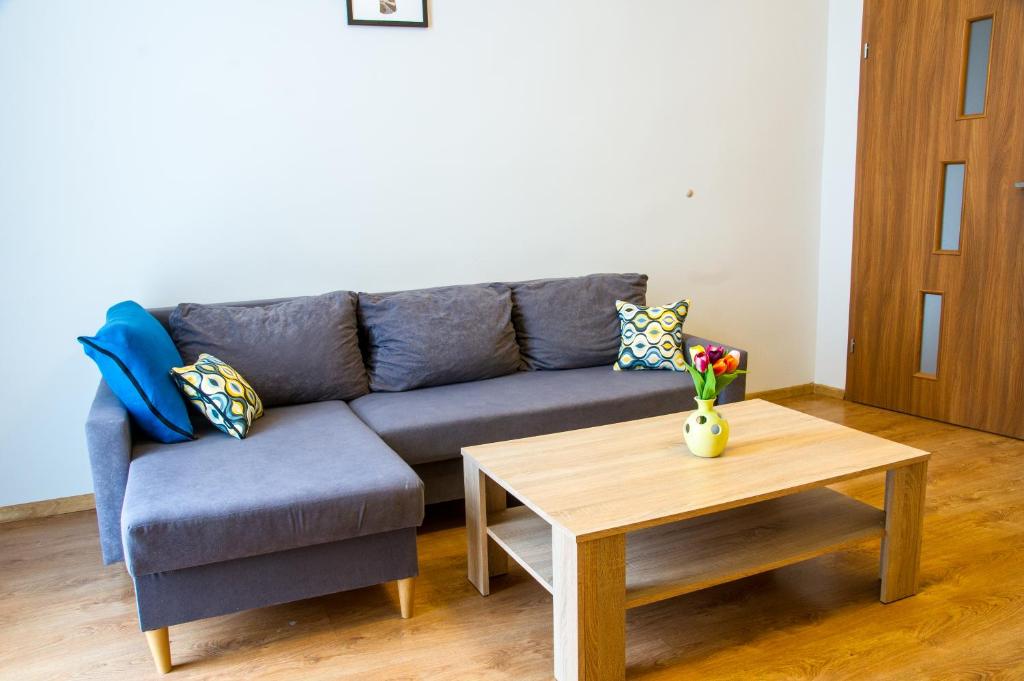 Posedenie v ubytovaní Apartament Brązowy Narutowicza 11