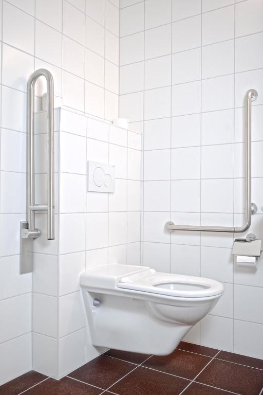 Koupelna v ubytování Auberge des Vergers