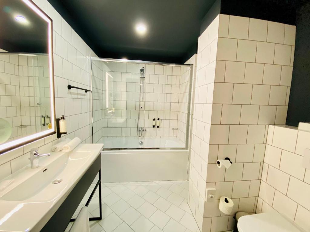 Kúpeľňa v ubytovaní Arche Hotel Krakowska