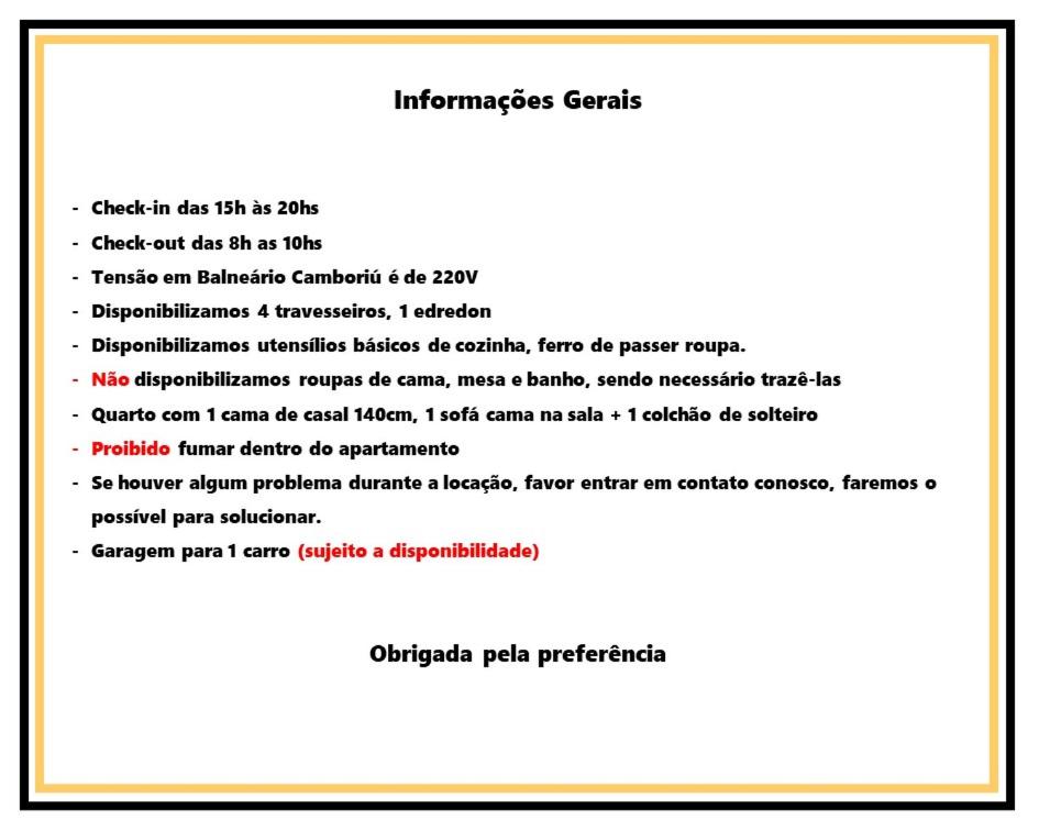  Apartamento Avenida Brasil BC