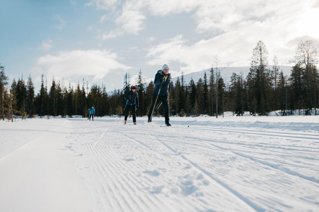 Lapland Hotels Luostotunturi & Amethyst Spa v zimě