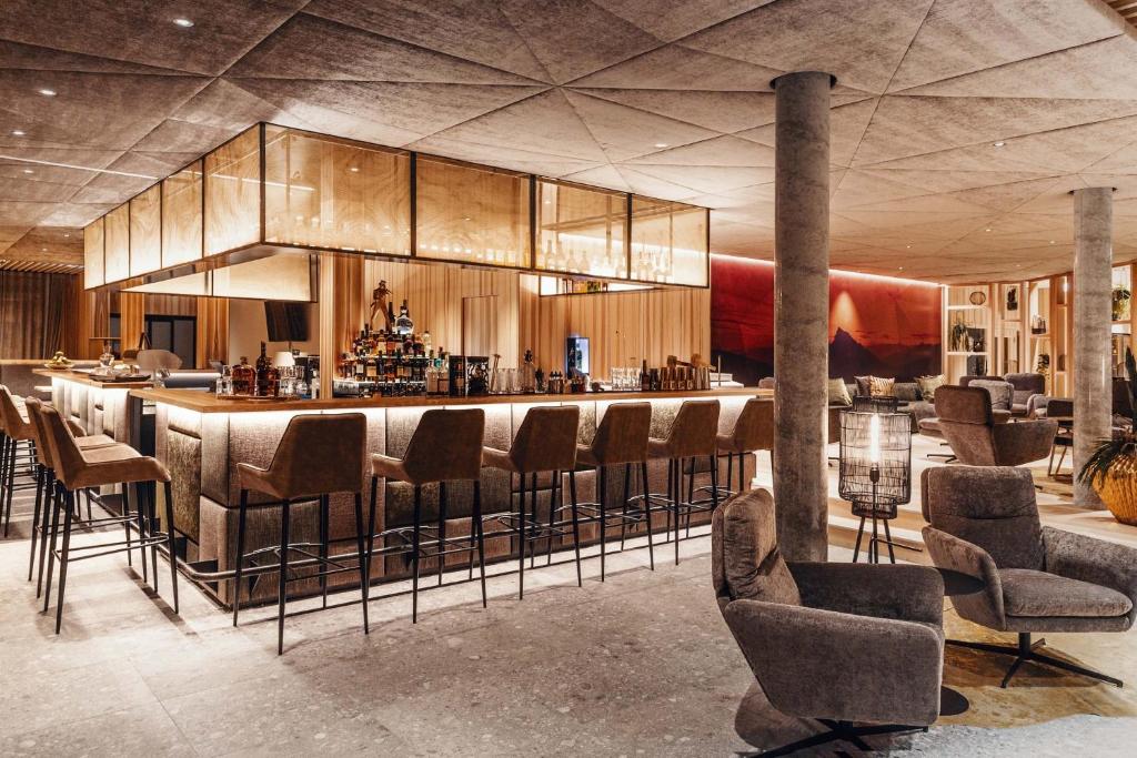 Posezení v ubytování Alpenstern Genießerhotel