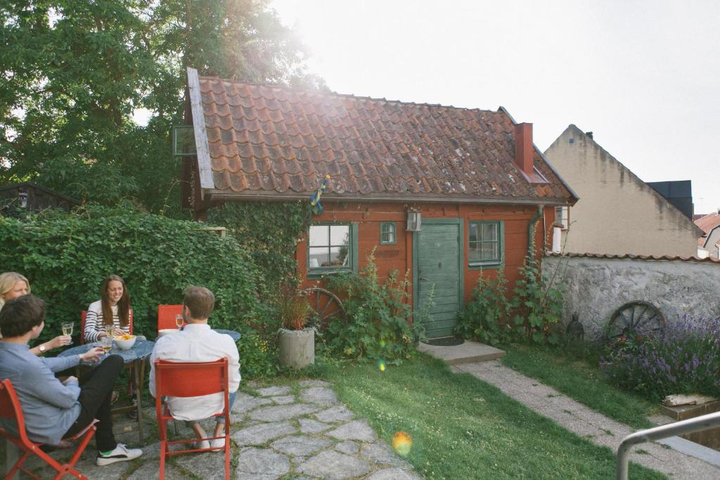 Zahrada ubytování Visby Logi & Vandrarhem