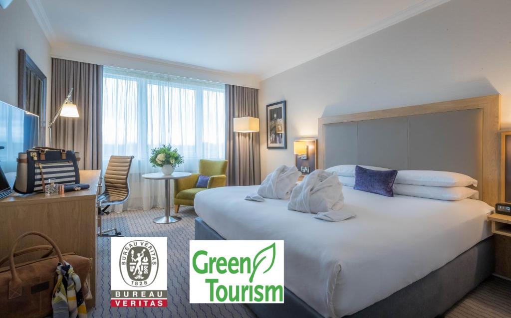Voodi või voodid majutusasutuse Clayton Hotel Burlington Road toas