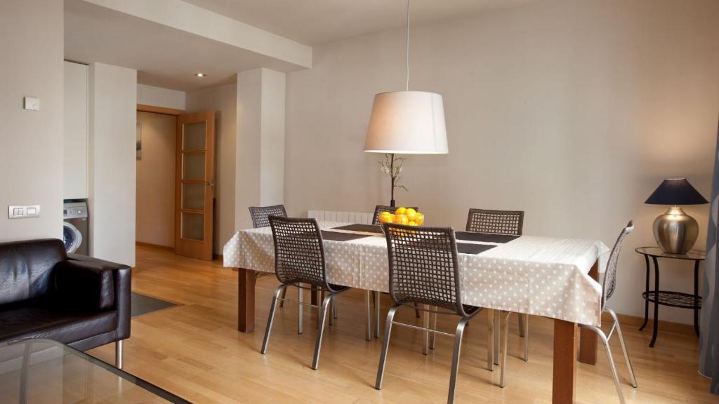 Posezení v ubytování Mar Bella Beach Apartments