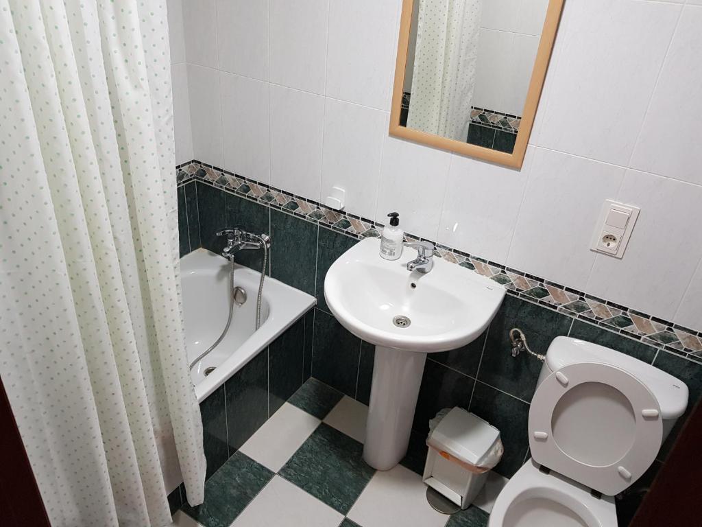 Kúpeľňa v ubytovaní Vivienda Turística El Asturiano