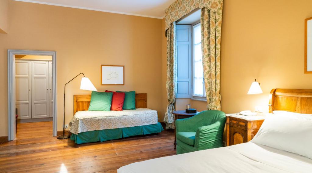 Cama o camas de una habitación en QC Terme Grand Hotel Bagni Nuovi