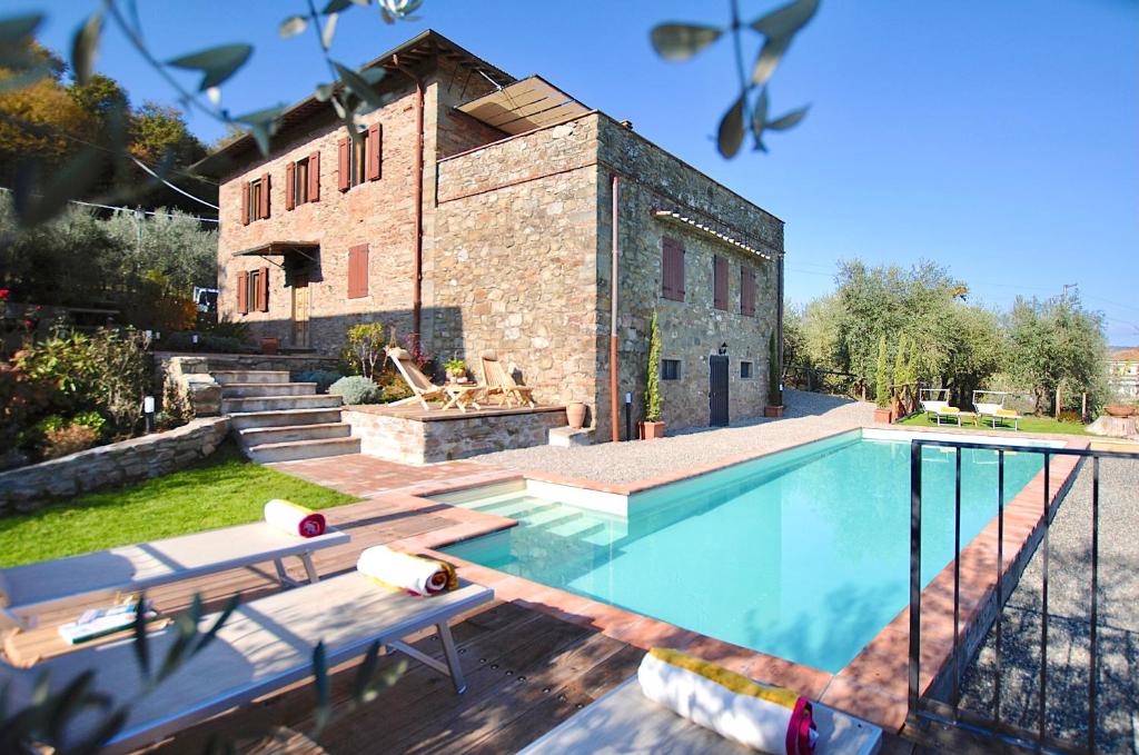 Gallery image of Chianti, Toscane: villa avec vue in Lucolena in Chianti