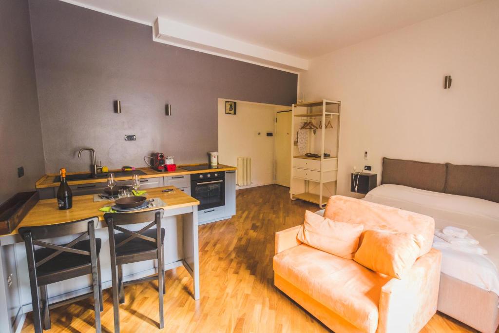 Część wypoczynkowa w obiekcie GetTheKey S.Felice Suites