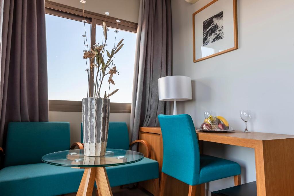 Posezení v ubytování Hotel Omeya