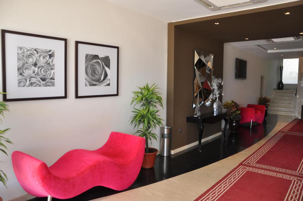 Posezení v ubytování Hotel Omeya