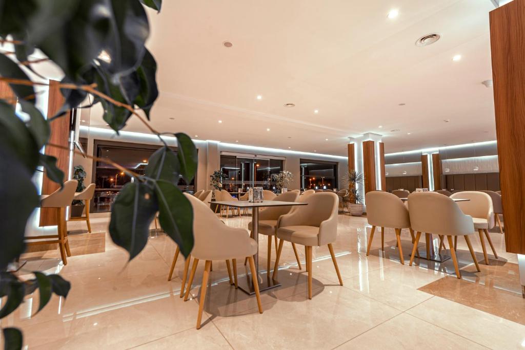 Posezení v ubytování Hotel Omeya