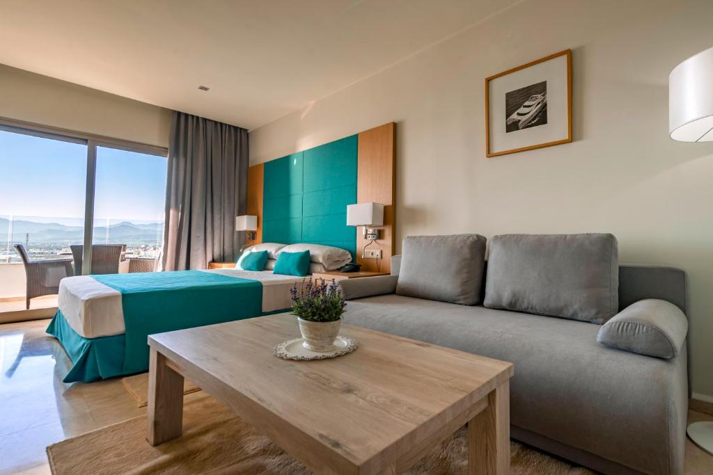 Posezení v ubytování Hotel Omeya