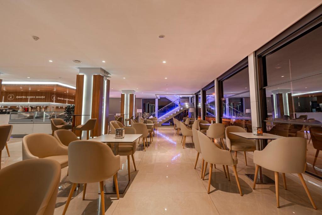 Posezení v ubytování Hotel Omeya