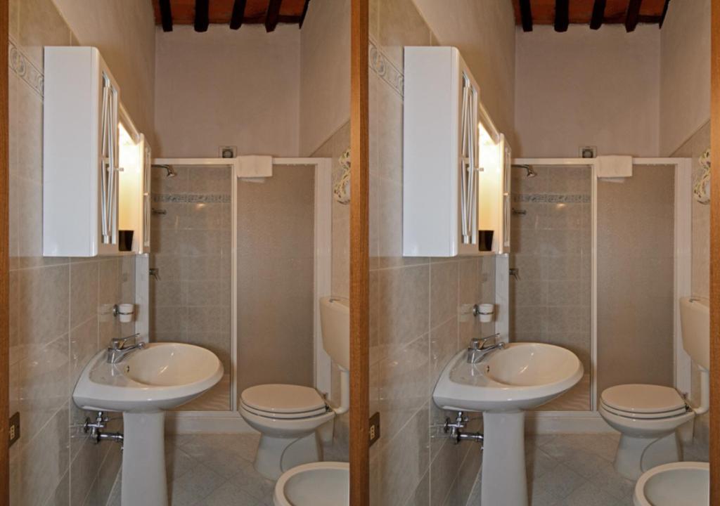 Koupelna v ubytování I Sette Borghi