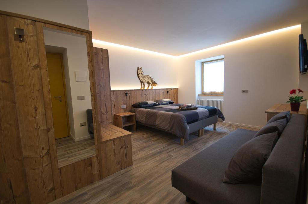 Posedenie v ubytovaní B&B Paganella Relax and Gourmet