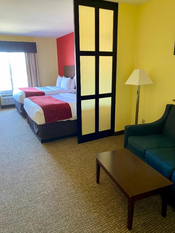 Comfort Suites Rock Hill Manchester Meadows Area - Queen Suite With Two Queen Beds