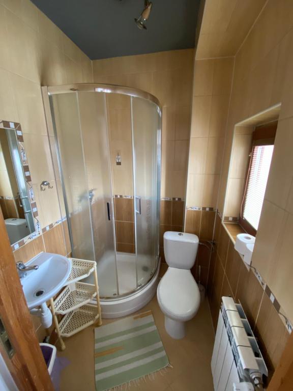 Łazienka w obiekcie Apartamenty pokoje Nad Potokiem