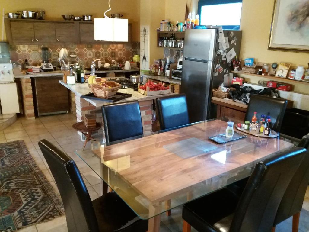 Kuchyň nebo kuchyňský kout v ubytování AB Holiday Home