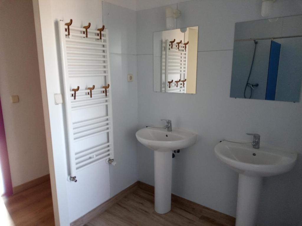 A bathroom at Albergue Fresno de Cantespino - La Tormenta