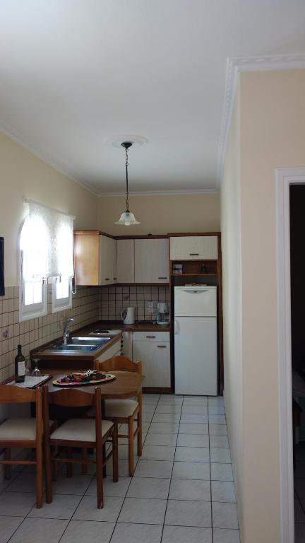 Kuchyň nebo kuchyňský kout v ubytování Alexandra Natalia Aparthotel