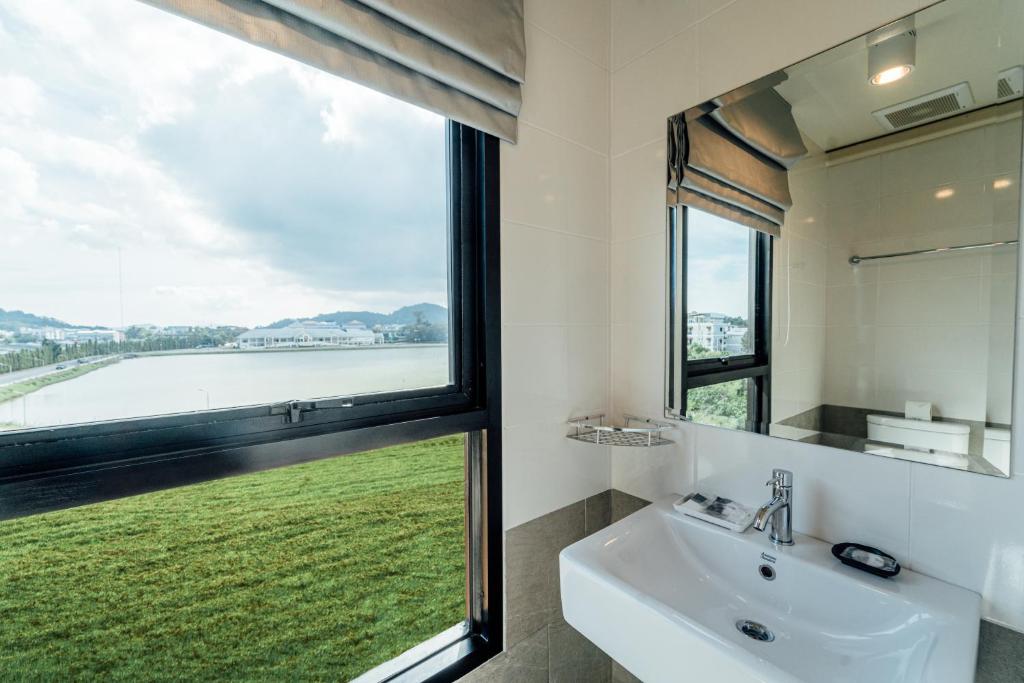 Vonios kambarys apgyvendinimo įstaigoje Ang Pao Hotel - SHA Extra Plus