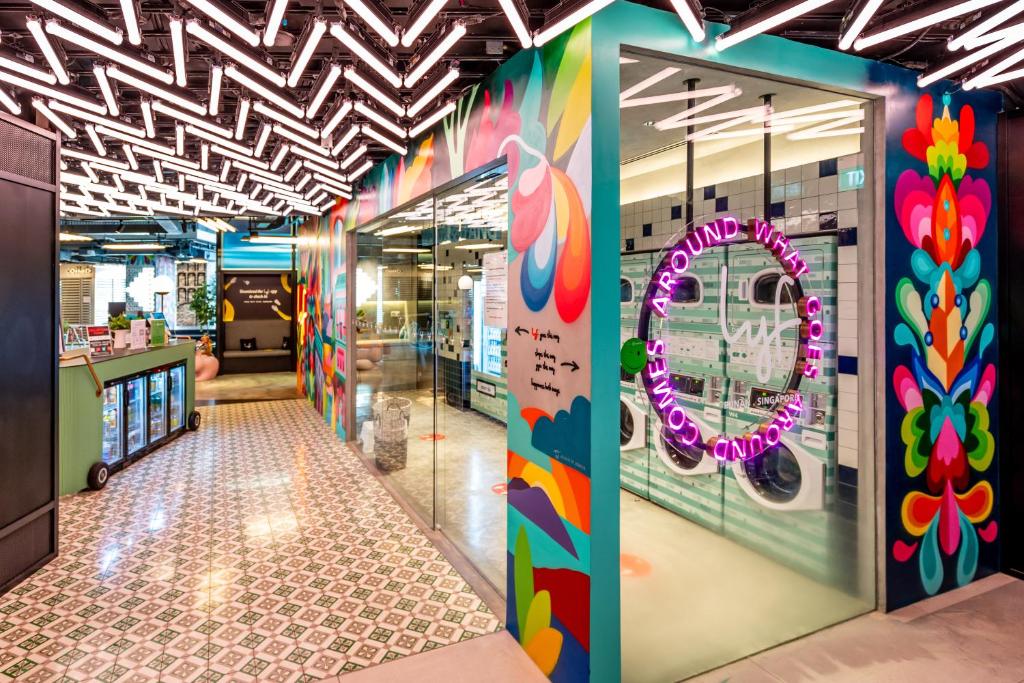 لابی و فضای عمومی lyf Funan Singapore - تصویر ۵