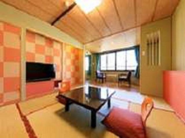 TV a/nebo společenská místnost v ubytování Seaside Hotel Mimatsu Ooetei