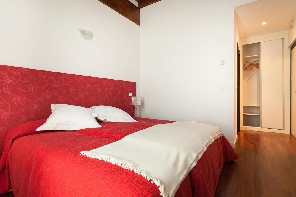 Postel nebo postele na pokoji v ubytování El Palacete del Obispo