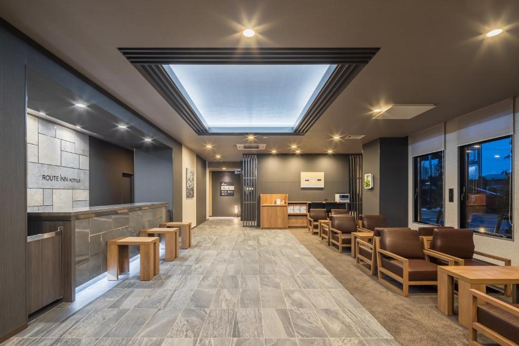 Kuchyň nebo kuchyňský kout v ubytování Hotel Route Inn Noda -Kokudo 16 Gouzoi-