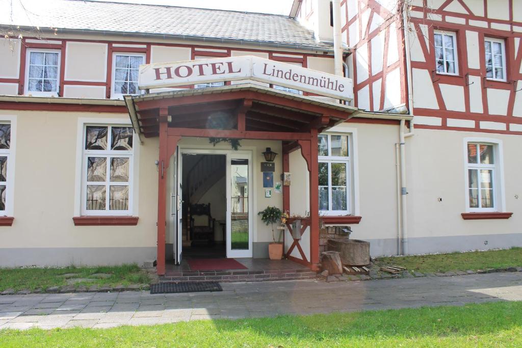 Exteriér nebo vchod ubytování Hotel Garni Lindenmühle