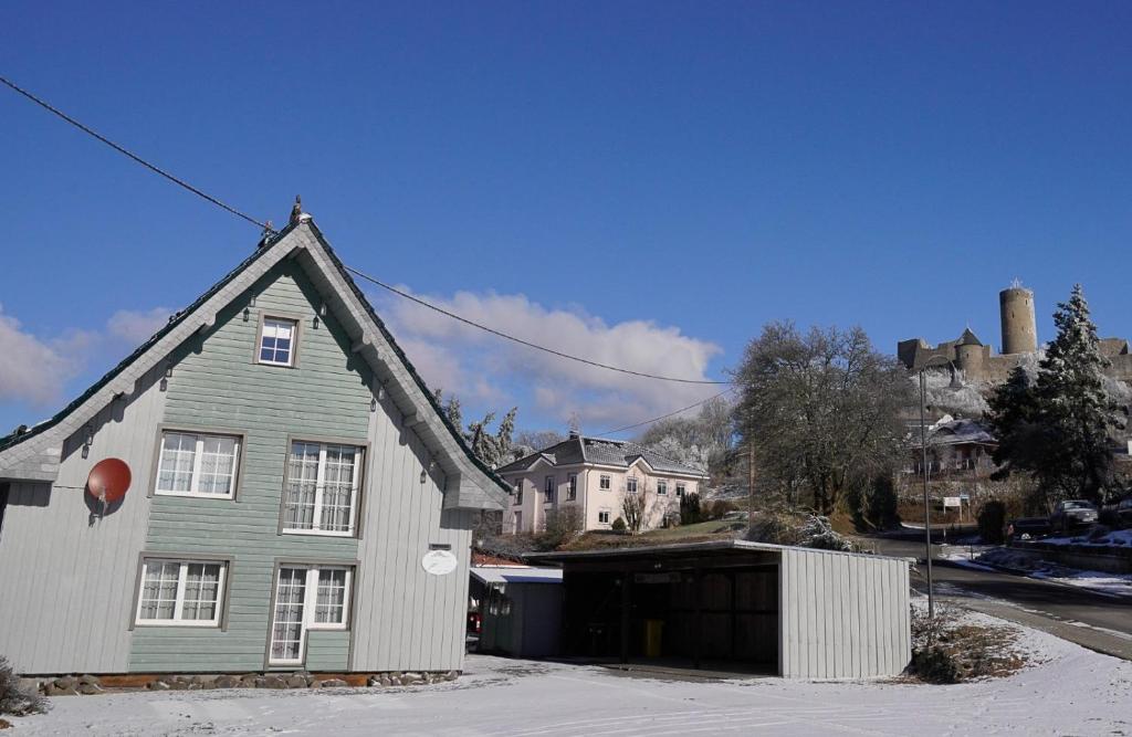 Gästehaus Fuchshof v zime