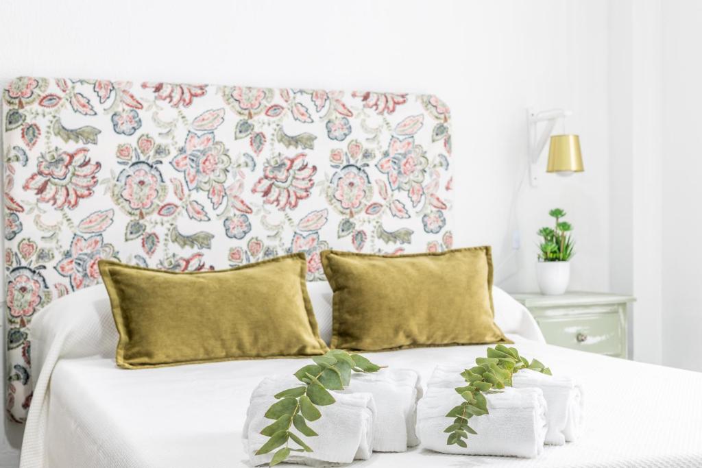 Postel nebo postele na pokoji v ubytování Hotel Marhava