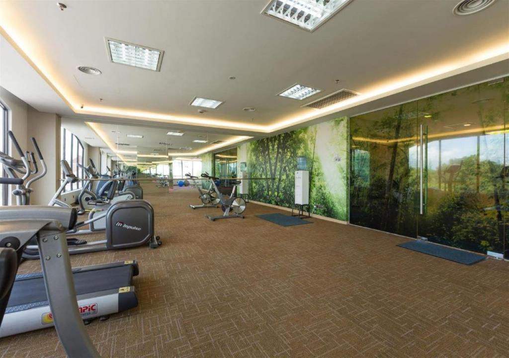 Fitness centrum a/nebo fitness zařízení v ubytování Sunway Hotel Seberang Jaya