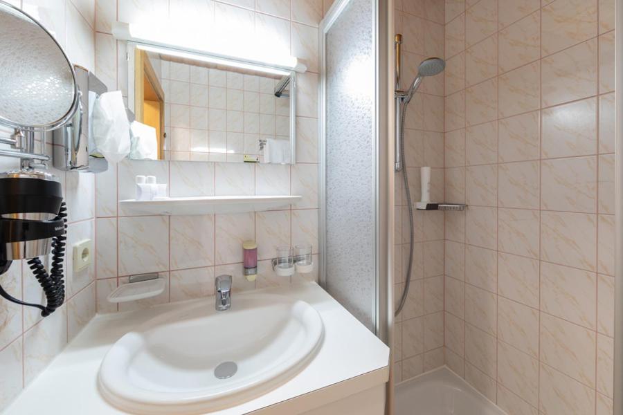 Koupelna v ubytování Hotel Schröckerhof