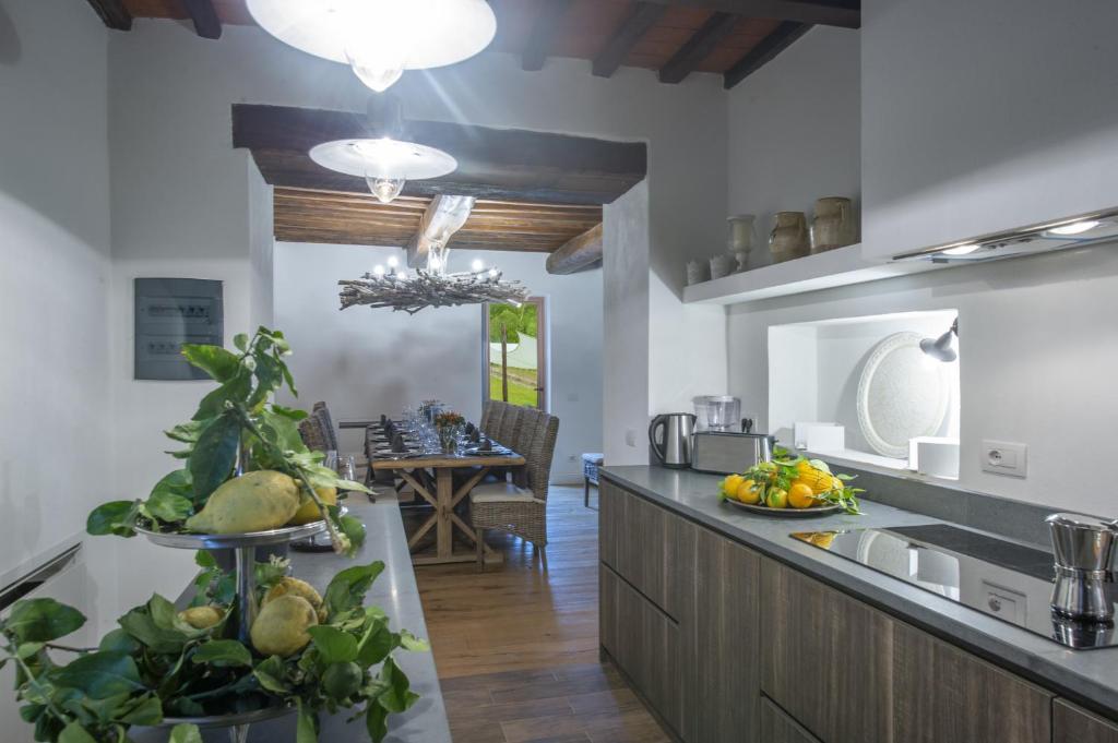 Kuchyňa alebo kuchynka v ubytovaní Villa il Vigneto - Homelike Villas