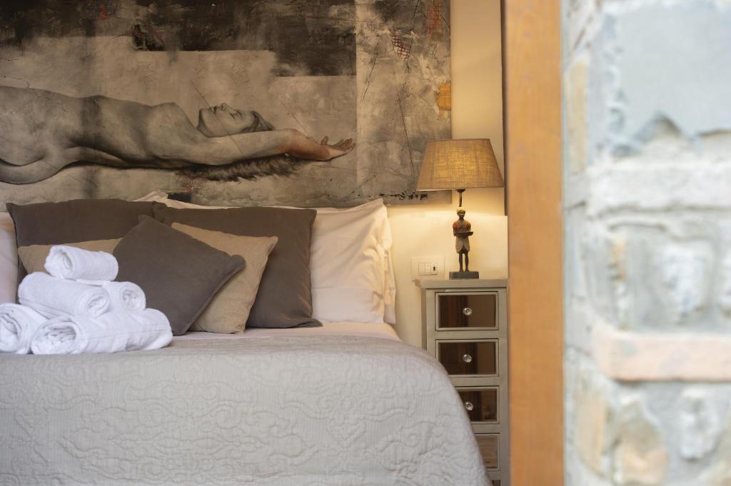 Posteľ alebo postele v izbe v ubytovaní Villa il Vigneto - Homelike Villas