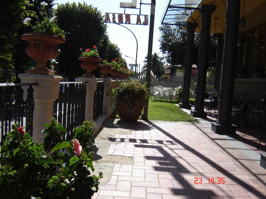 Zahrada ubytování Hotel La Rosa