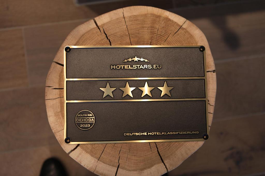 Certifikát, hodnocení, plakát nebo jiný dokument vystavený v ubytování Bachhof Resort Hotel