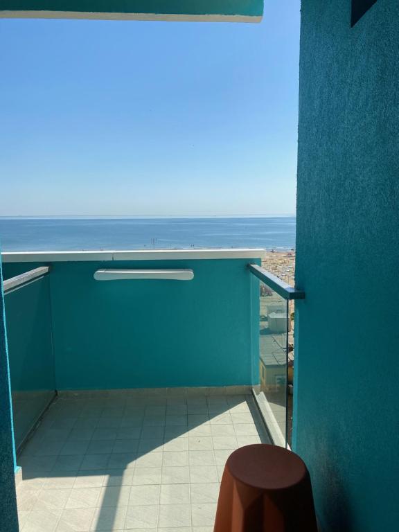 Nespecifikovaný výhled na moře nebo výhled na moře při pohledu z hotelu