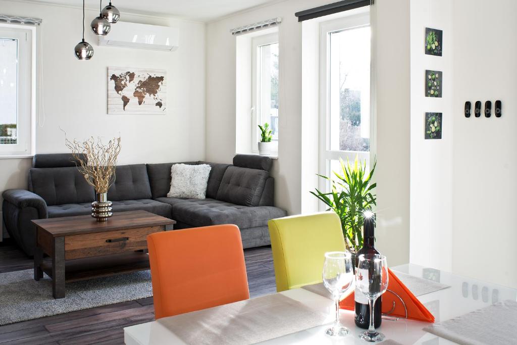 Posezení v ubytování A-765 Apartman