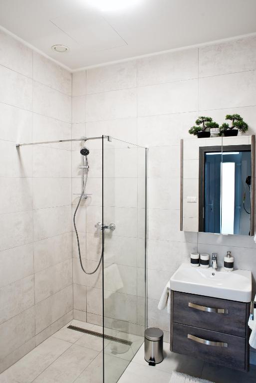 Koupelna v ubytování A-765 Apartman