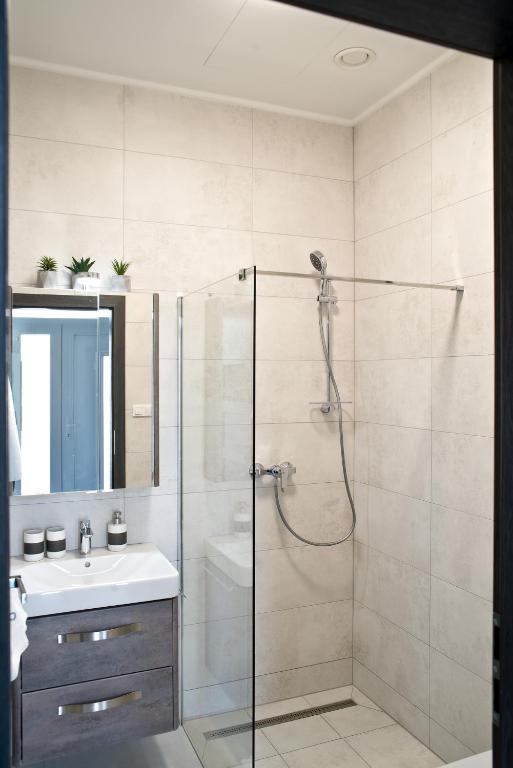 Koupelna v ubytování A-765 Apartman