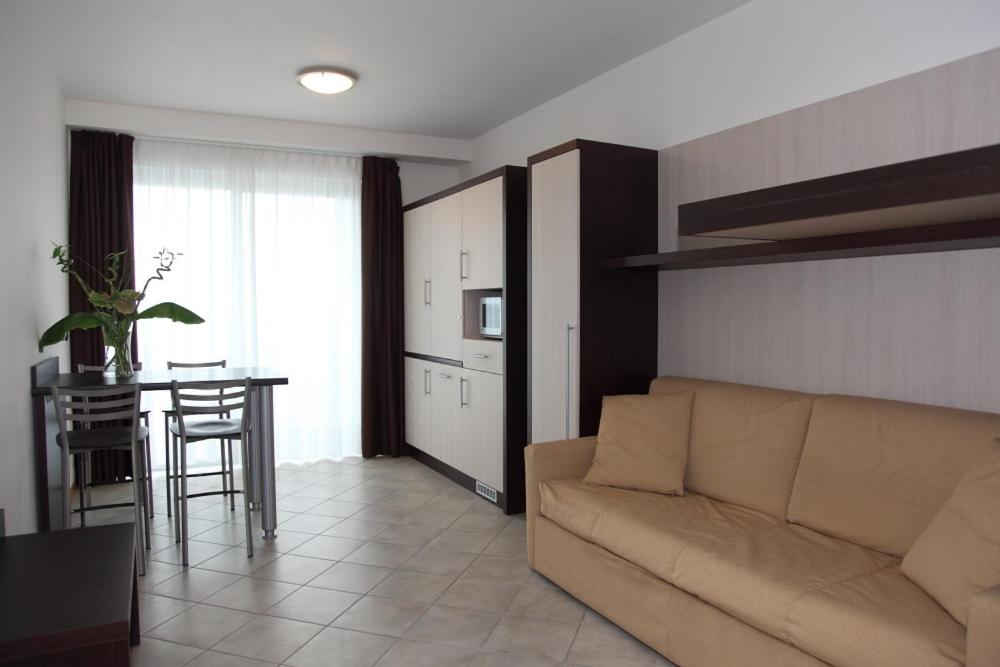 Posezení v ubytování Eraclea Palace Appartements