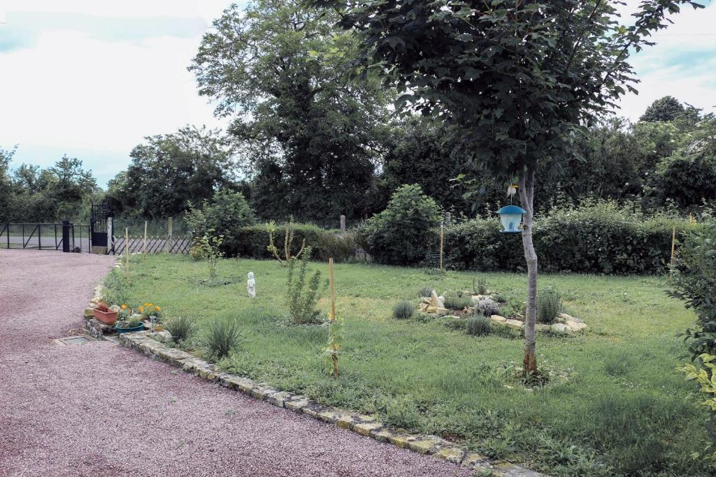 Zahrada ubytování Le Pré de Luceau