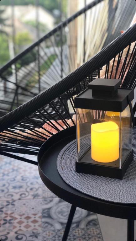 Uma varanda ou terraço em Stan na dan Apartman Stella