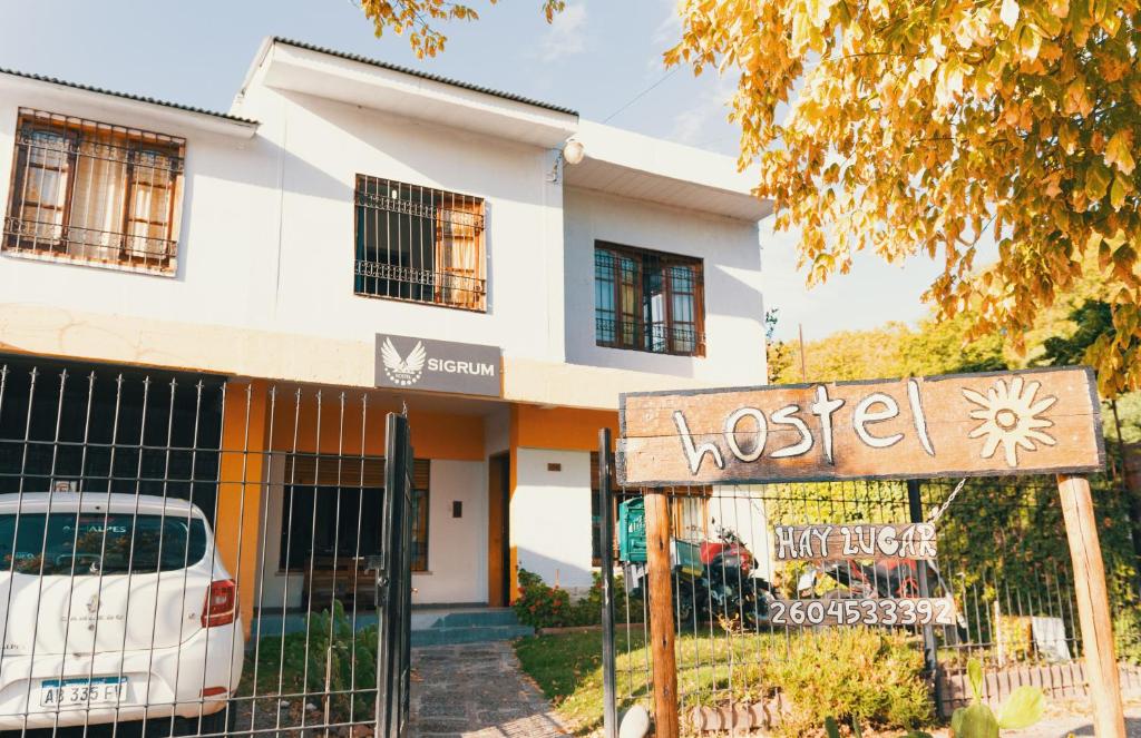 Budova, kde se hostel nachází