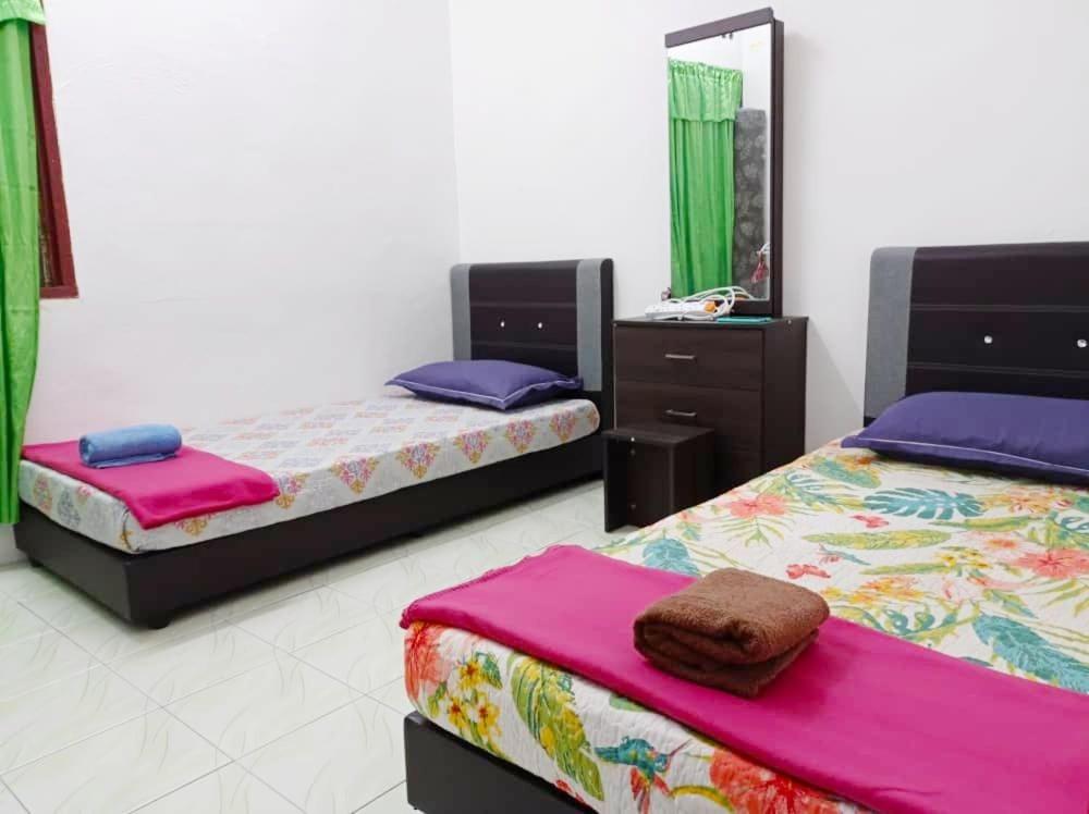 Postel nebo postele na pokoji v ubytování Depulauserai Budget Home No AirCond
