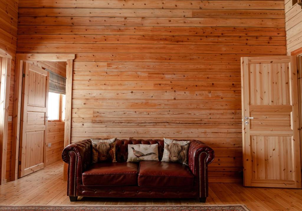 Posezení v ubytování Pentland Lodge