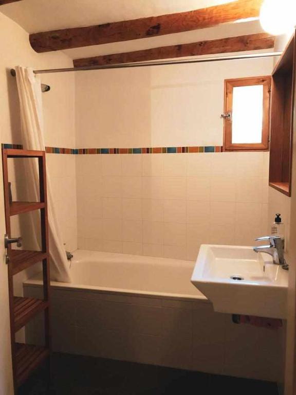 Koupelna v ubytování La Casa Laste